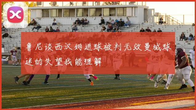 鲁尼谈西汉姆进球被判无效曼城球迷的失望我能理解